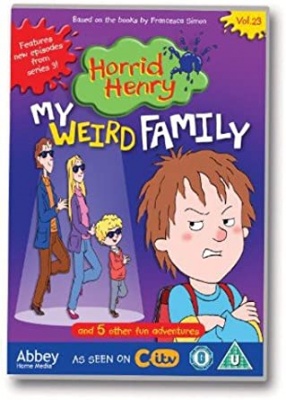 Horrid Henry My weird Family DVD RRP 9.99 CLEARANCE XL 4.49